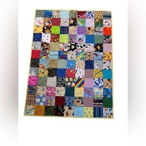 Vibrant Multicolor Patchwork Quilt
